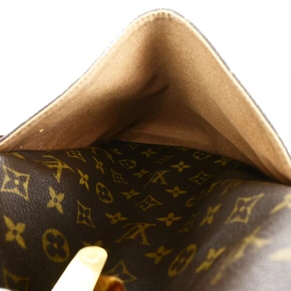 LOUIS VUITTON Logo Totally MM Shoulder Bag Monogram Leather Brown M56689 79YF370 - Picture 12 of 15